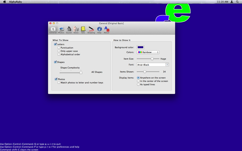 AlphaBaby 3.0 : AlphaBaby screenshot