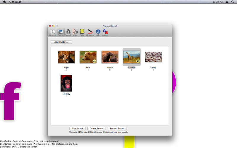 AlphaBaby 3.0 : AlphaBaby screenshot