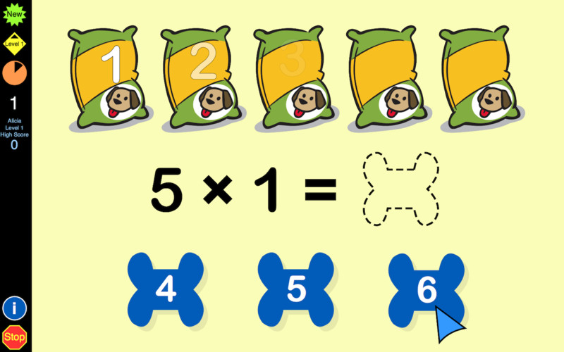Multiplication 1.0 : Main Window