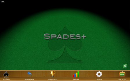 Spades+ screenshot