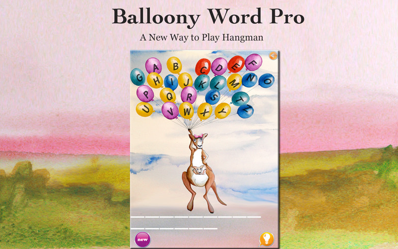 Balloony Word Pro 1.2 : Main window