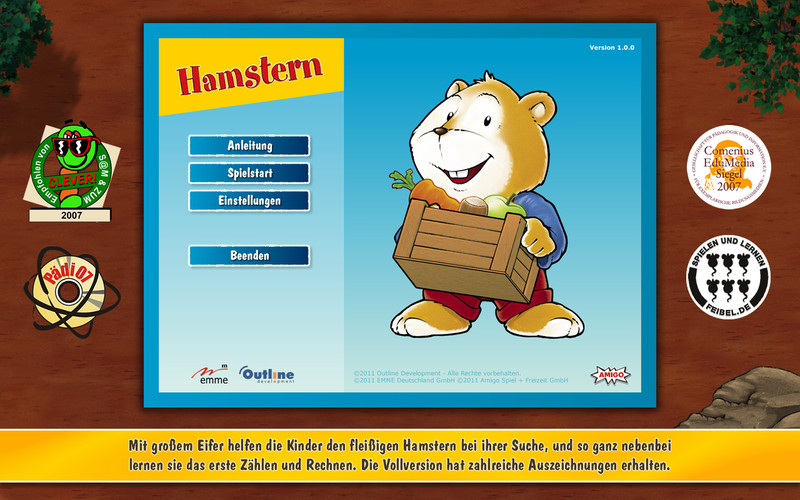 Hamstern - Lite 1.0 : Hamstern - Lite screenshot
