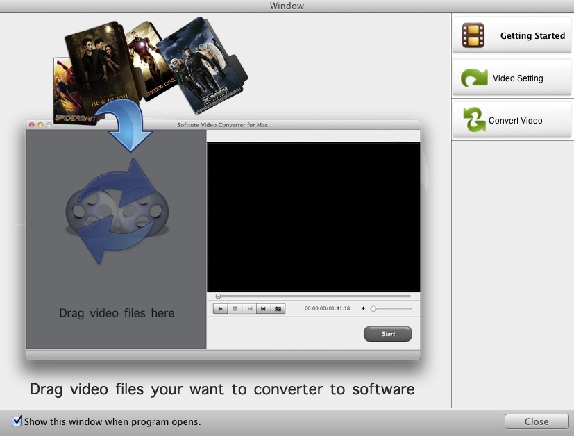 Video Converter Master 2.5 : Welcome screen