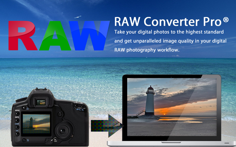 RAW Converter Pro 1.1 : Raw Converter Pro screenshot