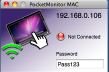 PocketMonitor MAC 1.0 : Main window