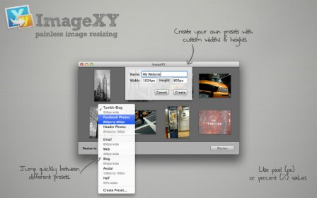 ImageXY - Batch Resize Photos screenshot
