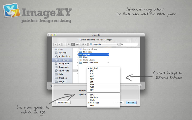 ImageXY - Batch Resize Photos 2.0 : ImageXY - Batch Resize Photos screenshot