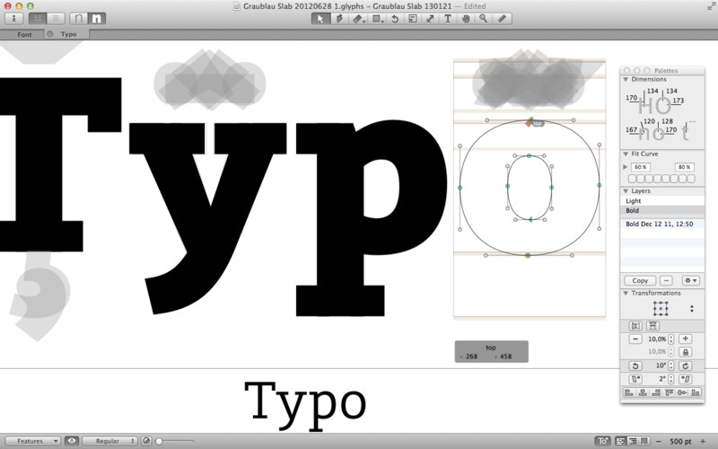 Glyphs 1.3 : Glyphs screenshot