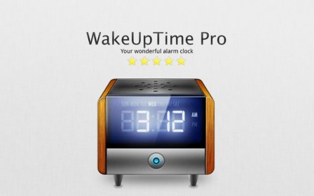 Wake Up Time Pro - Alarm Clock screenshot