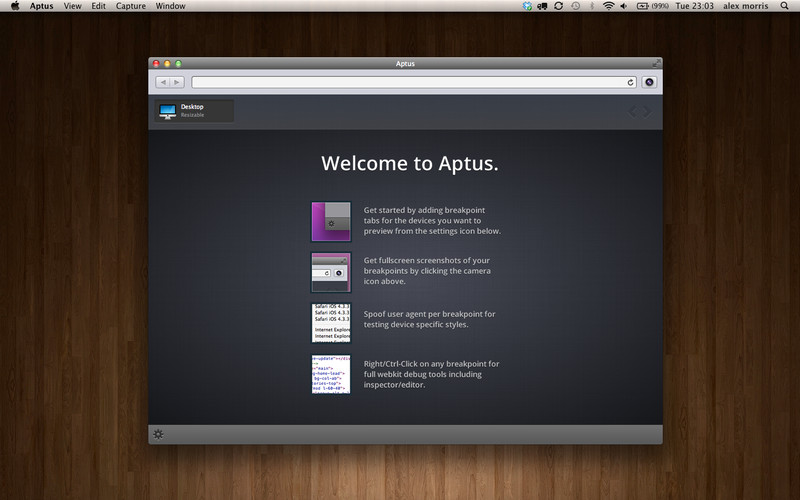 Aptus 1.0 : Aptus screenshot