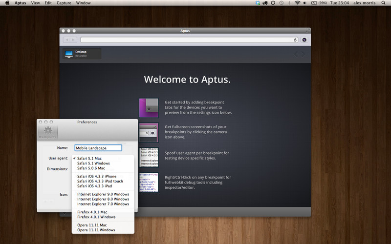 Aptus 1.0 : Aptus screenshot