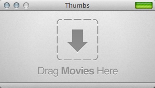 Thumbs 1.0 : Main Window