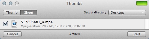 Thumbs 1.0 : Adding File To Processing List