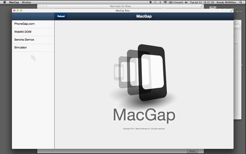 MacGap 1.0 : Main Window