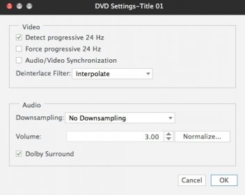 Configuring DVD Settings