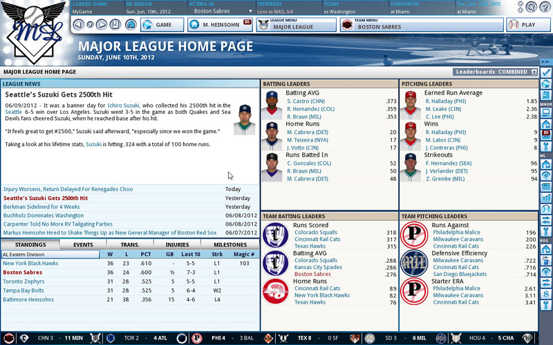 OOTP Baseball 13 13.1 : OOTP Baseball 13 screenshot