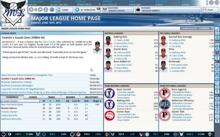 OOTP Baseball 13 screenshot