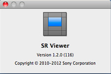 SR Viewer 1.2 : Main Screen