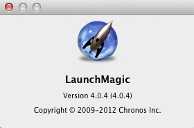 LaunchMagic 4.0 : About window