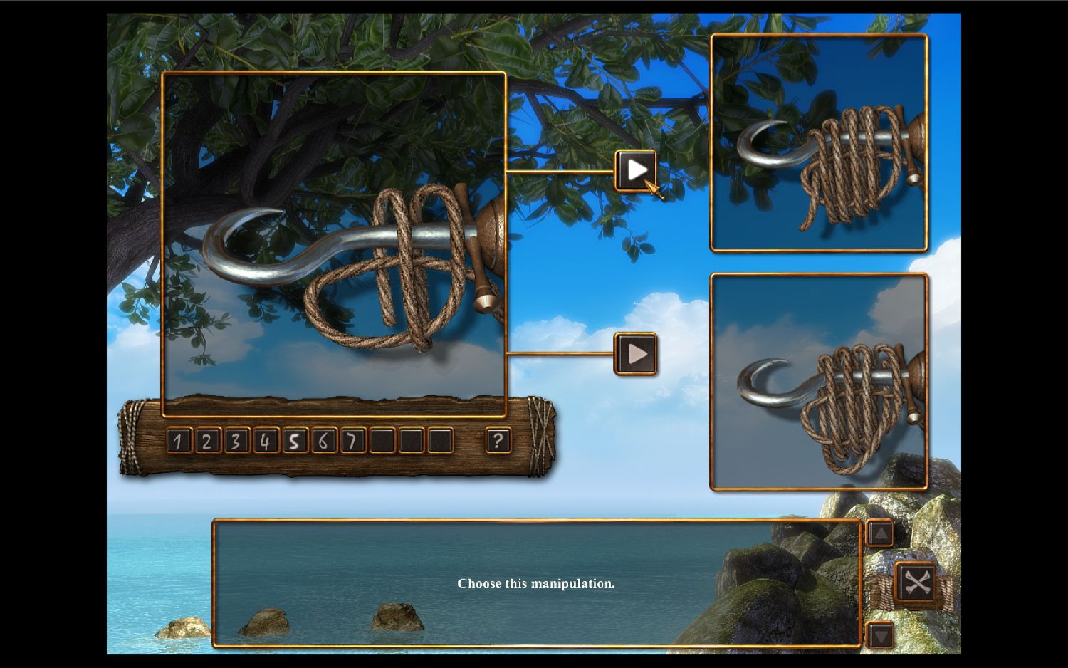 Destination: Treasure Island 1.5 : Knot puzzle