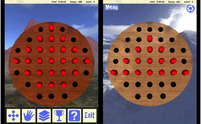PegSolitaire 1.1 : General view