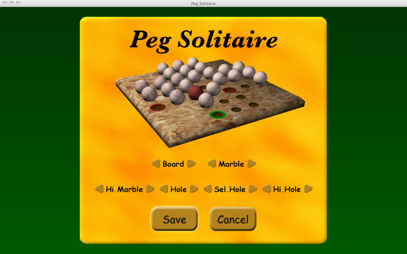 PegSolitaire 1.0 : Peg Solitaire screenshot