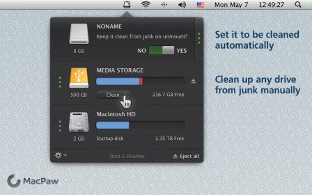 CleanMyDrive: External Drives Manager screenshot