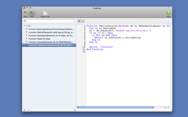 CodeVue 1.0 : CodeVue screenshot