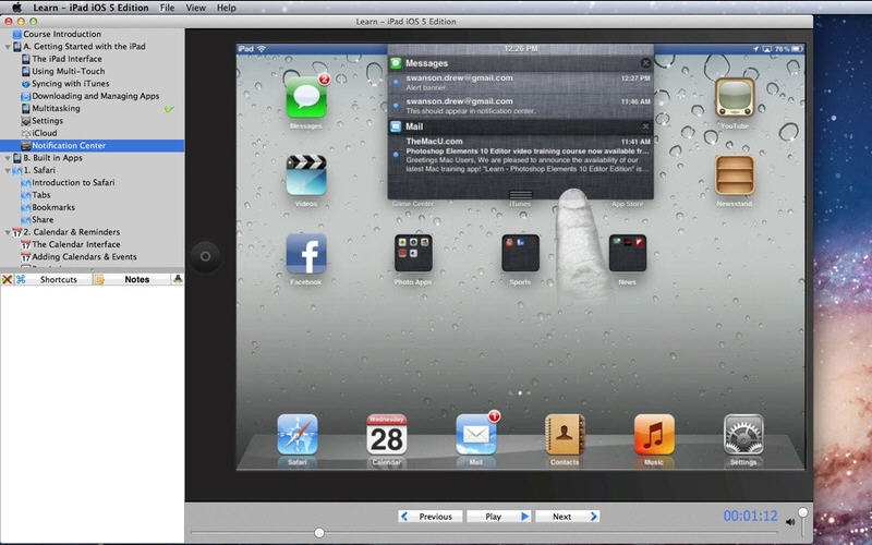 Learn - iPad iOS 5 Edition 2.5 : User interface