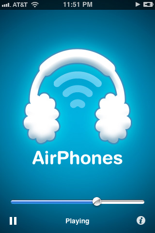 AirPhones 2.5 : Main window