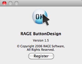 RAGE ButtonDesign 1.5 : About window