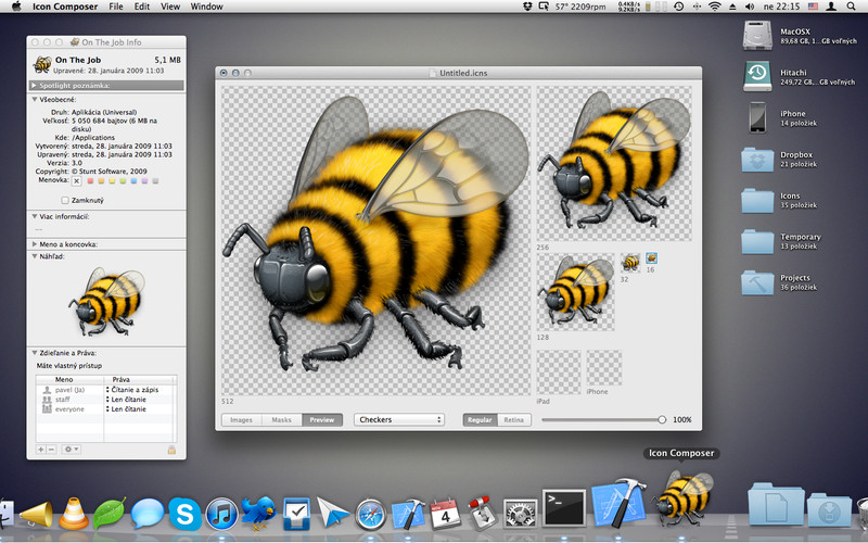Icon Creator - ICNS and IconSet Composer 1.0 : Icon Creator - ICNS and IconSet Composer screenshot