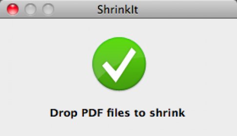 Drop Zone While Processing PDFs