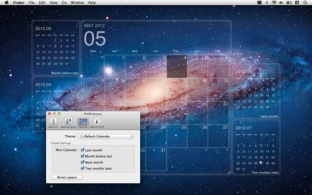 Desktop Calendar Plus screenshot