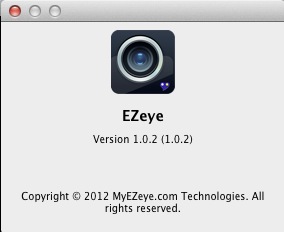 EZeye : About window