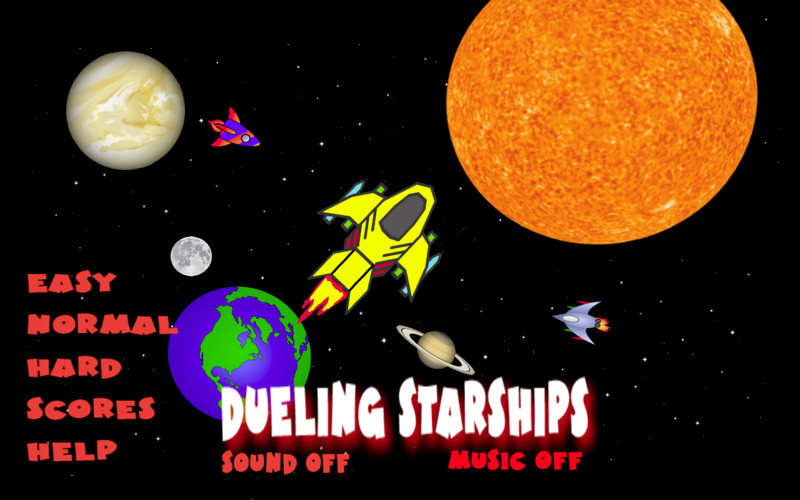 Dueling Starships 1.1 : Dueling Starships screenshot