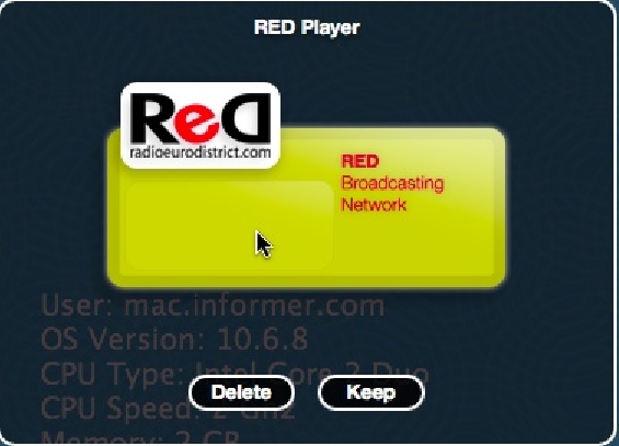 RED PLAYER by by RED Team : General View