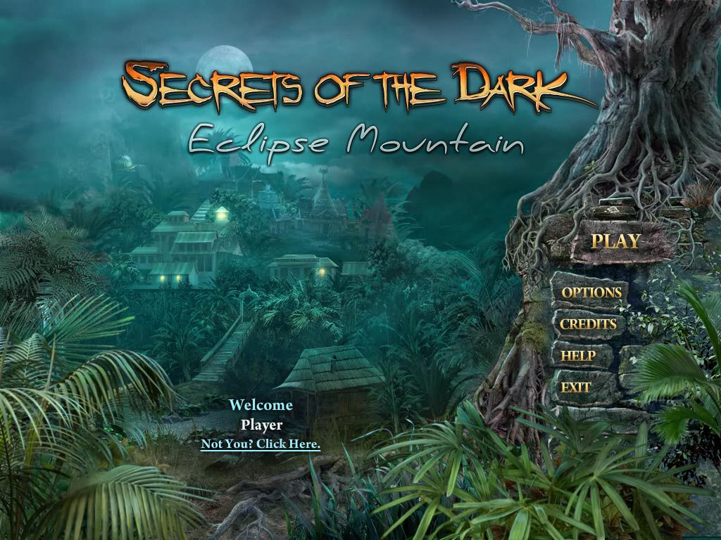 Secrets of the Dark: Eclipse Mountain : Start screen