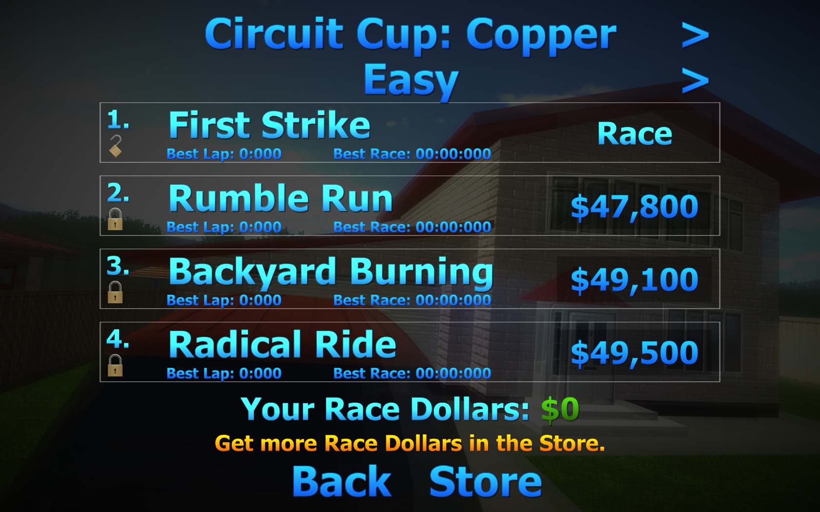 RC Mini Racers 1.6 : Races