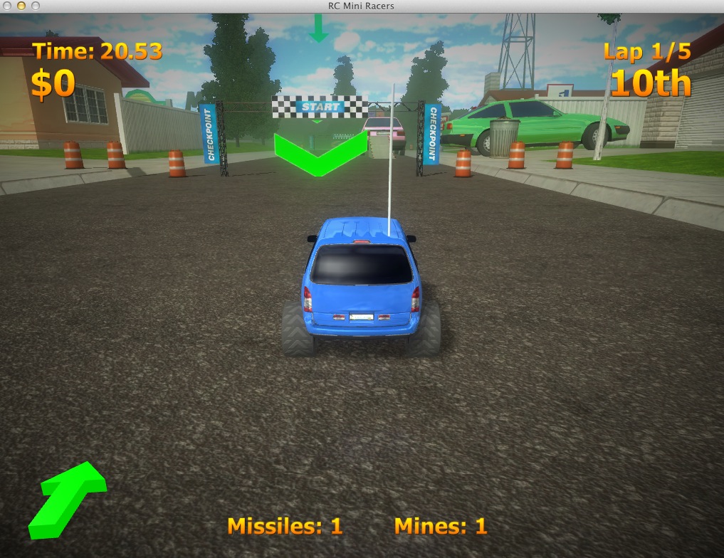 RC Mini Racers 1.6 : Gameplay