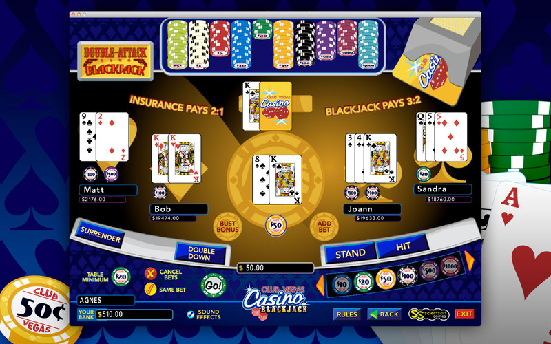Club Vegas Blackjack 1.0 : Club Vegas Blackjack screenshot