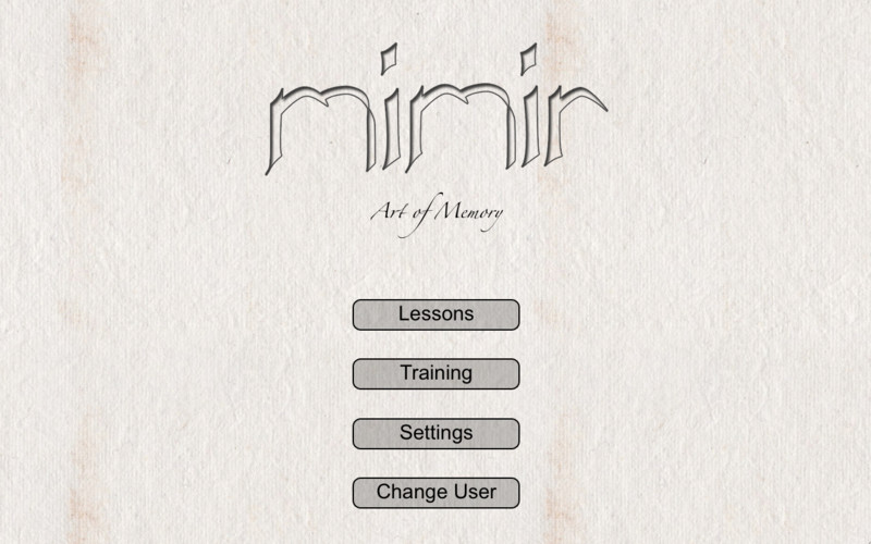 Mimir Art of Memory 1.1 : Mimir Art of Memory screenshot