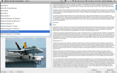 Military Aircrafts Encyclopedia screenshot