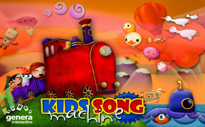 Kids Song Machine + 10 songs 1.0 : Main window