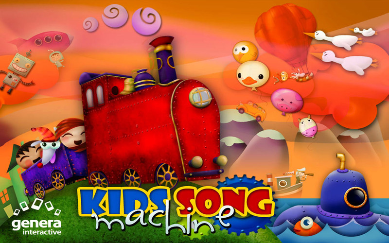 Kids Song Machine + 10 songs 1.0 : Kids Song Machine + 10 songs screenshot