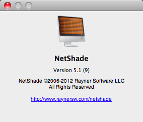 NetShade 5.1 : Program version