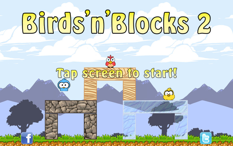 Birds'n'Blocks 2 1.1 : Birds'n'Blocks 2 screenshot