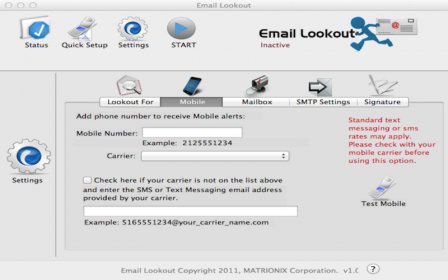 Email Lookout -Mobile & Desktop Email Alerts screenshot