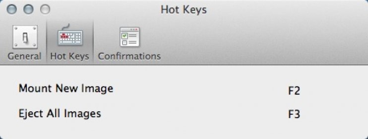 Selecting Hotkeys