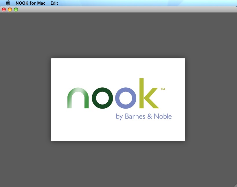 NOOK for Mac 2 3.0 : Main window